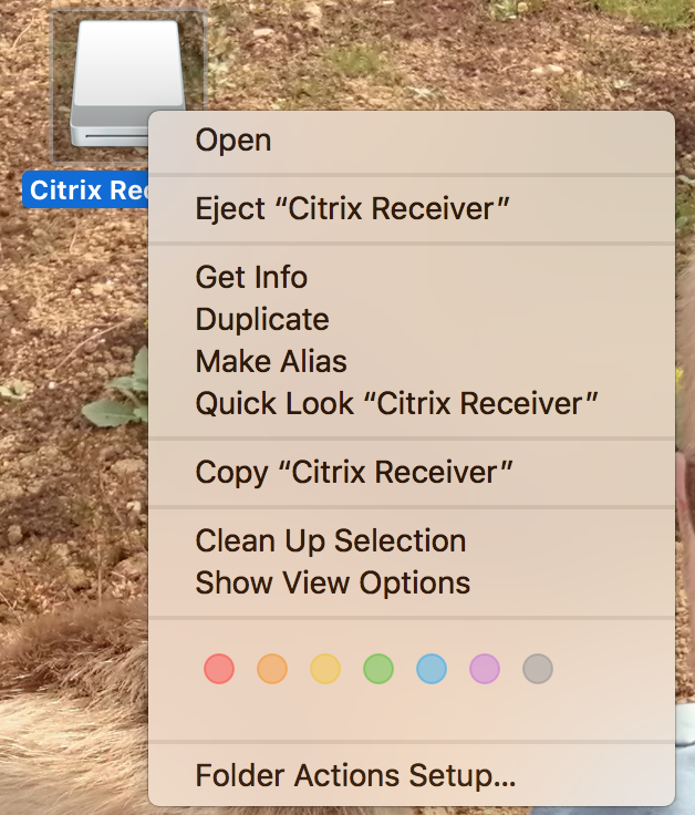 how to remove citrix receiver from mac